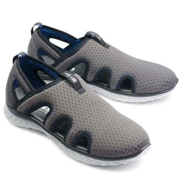 BASS OUTDOOR Men's Hex Vented Hiking Shoes – Traction-Sole Mesh Slip-ons SZ 9.5 - Picture 6 of 7